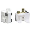 Picture of Replacement Refrigerator Overload Relay Kit Part 4387913 for Whirlpool Brand Refrigerators