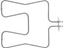 Picture of WB44X5043 GENERAL ELECTRICK BAKE ELEMENT REPLACEMENT ERB44X5042  1 YEAR WARRANTY